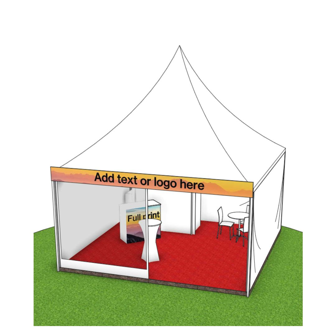 Premium interior package for 4x4m, 6x3m & 5x5m tent